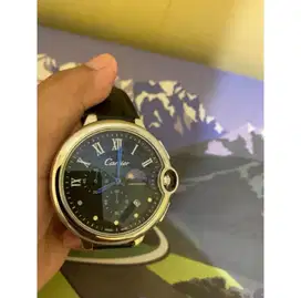 Jam tangan vintage cartier ballon chronograph