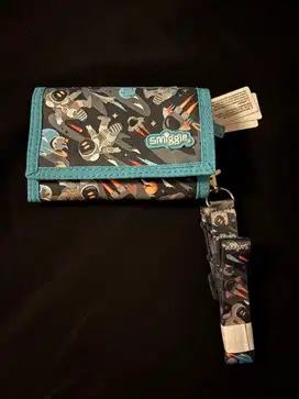 Dompet Anak Smiggle Original - Motif Astronot & Luar Angkasa
