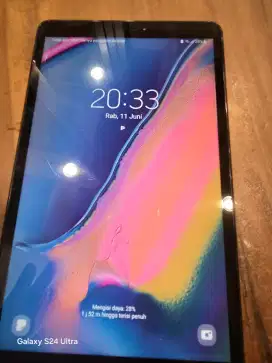 Galaxy tab A mulus sperti br. Hp tablet Samsung. telpon dan youtube wa