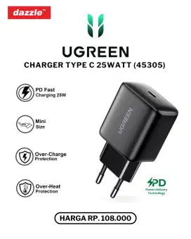 UGREEN TYPE C 25 WATT CHARGER