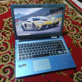 Acer Aspire V5-471 slim Nvidia 620m gaming & editing bogor
