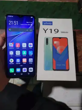 VIVO Y19 RAM 8/256 GB FULLSET SECOND NO MINUS