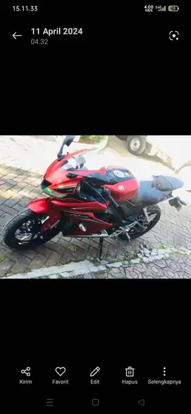 Di jual motor yamaha R15 2017