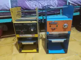Mesin press gelas Minus ada 2