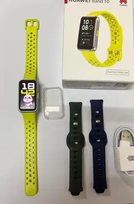 Huawei Band 10 (Green) pemakaian 1 bulan