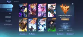 AKUN MOBILE LEGENDS KOLEKTOR JURAGAN