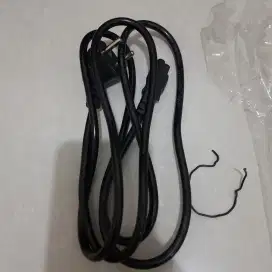Kabel Laptop Cable Power AC Adaptor Charger 3 Lubang Pin