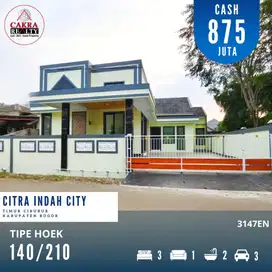 Rumah Bagus tanah luas hoek di citra indah city