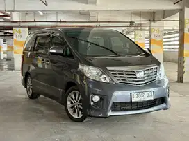 [LOW KM] TOYOTA ALPHARD S AUDIOLESS 2.4 AT CBU 2010 SIAP PAKAI