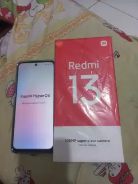 Redmi 13 blue 8/256 garansi panjang