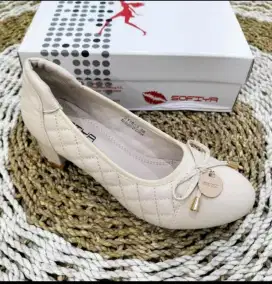 Sepatu heels christin tinggi 5cm, SOFIYA shoes  wanita-Aprikot 40