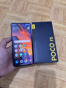 Poco F5 5G ram 12+4/256 GB Fullset Garansi 3 bulan lagi