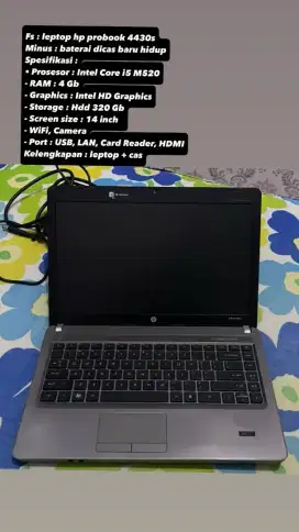 Laptop HP probook