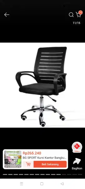 Kursi kantor roda