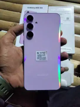 Samsung A55 5G 12/256 Fulset ori nominus normal semua siap pakai