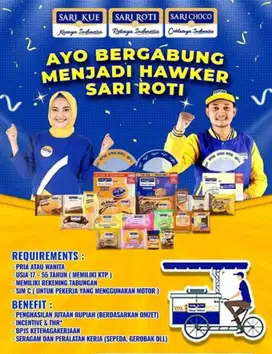 Loker hawker sari roti