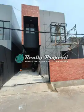 Rumah Baru Konsep Industrial di Jatibening Baru Cash / KPR Dibantu