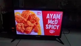 Tv led 24in merk polytron digital normal