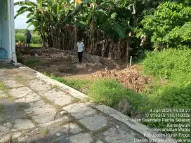 Jual tanah mangku jln. Daendeles Wates Kp