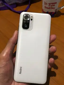 Redmi note 10s 6/128gb putih fullset