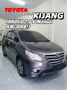 KIJANG INNOVA V 2.0 MANUAL 2015 Km 30rb‼️