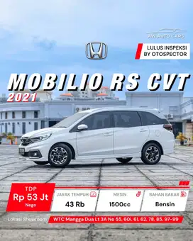 Mobilio RS CVT 2021 non E 2020 brv