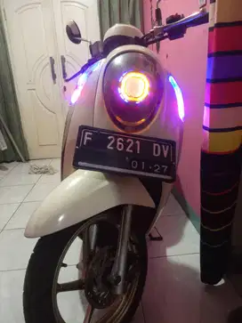 Dijual cepat motor Scopy Fi Esp stater Alus ( Milik Pribadi Tangan 1 )