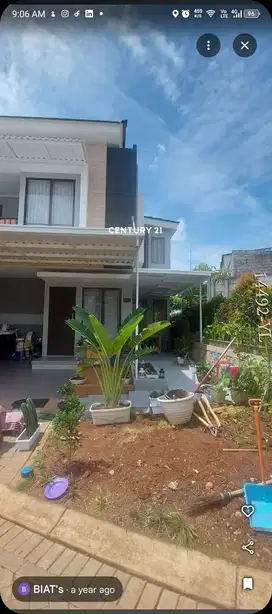 Dijual Rumah Dalam Cluster Fortune Graha Raya Posisi Hook