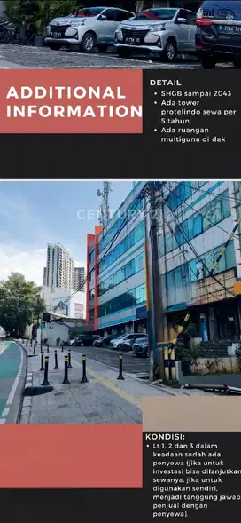 Gedung Strategis Dijual Ssegera , Harga Dibawah Standard