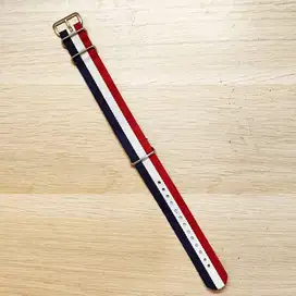 Nato Strap Tali Jam Nato Nilon Kanvas Triwa Red White Navy Blue