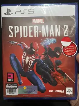 Kaset/bd ps5 spiderman 2 baru