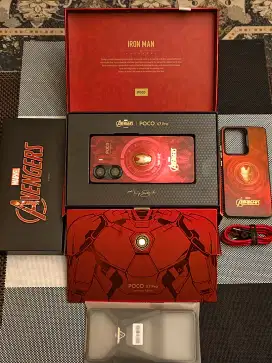 Poco X7 Pro 12/512GB Iron Man Edition Garansi Panjang