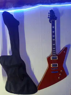 Gitar listrik samick Greg Bennett guitar Rockwell explorer