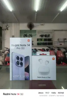Free TWS! Redmi Note 14 Pro 5G 8/256 GB Dimensity 7300-Ultra