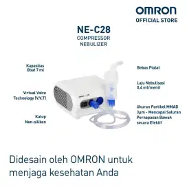 DIJUAL CEPAT OMRON NE-C28 COMPRESSOR NEBULIZER BEKAS MULUS CENGKARENG