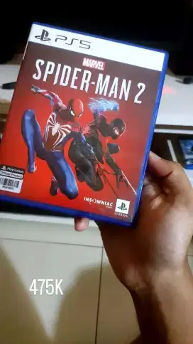 BD/Kaset PS5 Marvel Spider-Man 2 Original Fullset seken like new