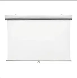 Tirai Gulung IKEA seri TRETUR warna putih, ukuran 100 x 195cm