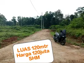 Tanah super murah shm tinggal balik nama saja siap bangun jalan lebar