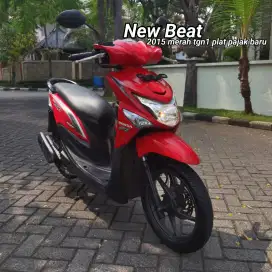 Beat 2015 km39 plat baru