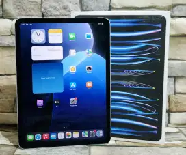Ipad Pro M2 Gen 4 128Gb 11inch Resmi ibox Fulset segel mulus 98%