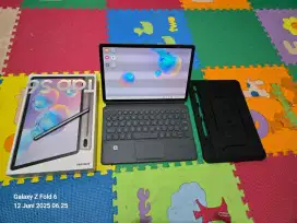 Samsung Tab S6 Fullset... Normal dan Mulussss