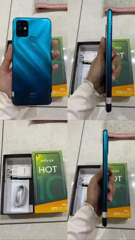 HP BEKAS SECOND INFINIX 10 HOT 4/128GB
