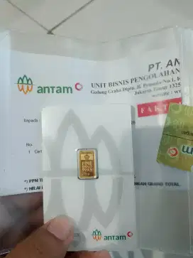 Logam mulia Mas Antam 1 Gr