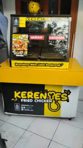 Dijual booth ex kerenyes friedchiken