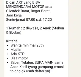 LOKER ART PP BISA MOTOR