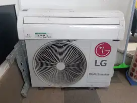 AC LG INVERTER 1 PK NORMAL FULL FREON  TINGGAL PAKAI NEGO