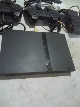 Sony Playstation 2 slim udah ada game' flashdisk bola update 2025 min