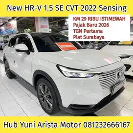 New HR-V SE CVT 2022 Sensing KM29RIBU PlatSBY PJKBaru Terawat LuarDlm