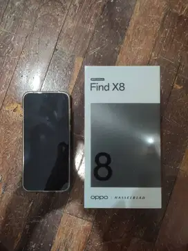 OPPO Find X8 5G 12/256GB Mulus Like New Garansi Resmi
