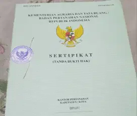 Dijual Tanah Strategis dengan Harga Sangat Murah